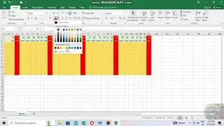 HOW TO MAKE ATTENDANCE SHEET IN MS EXCEL IN HINDI (Digitech PC)