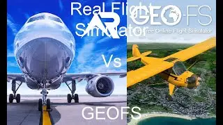 Real Flight Simulator vs GEOFS (IOS)