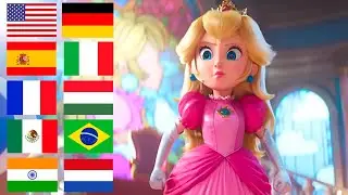 Princess Peach voice in 10 Different Languages