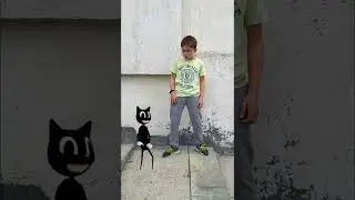 Cartoon Cat Game Over in real life! 