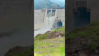Sipllway of Neelum Jahlum River #neelumvalley #kashmir #spillway