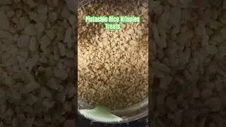 Pistachio Rice Krispie Treats – LINK IN DESCRIPTION #shorts #recipe #cerealtreats #pistachio