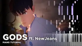 GODS ft. NewJeans (뉴진스) Piano Cover | League of Legends Worlds 2023 Anthem
