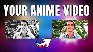 How To Change Your Simple VIDEO To ANIME Using AI