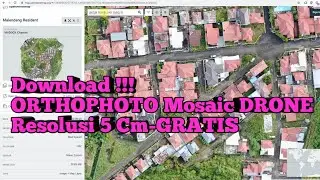 OpenAerialMap-Download ORTHOPHOTO Mosaic DRONE