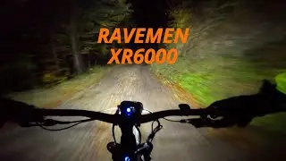 Short demo of RAVEMEN XR6000 MTB bike headlight