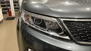 Kia Sorento 2 xm - замена линз, диодные Competizione 4k