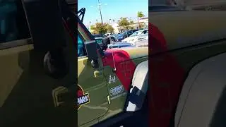 Jurassic Park looking jeep