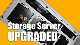 Upgraded my storage server - 4 drives on Silverstone Alta G1M!