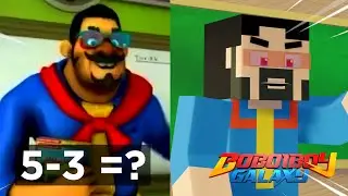 Soalan Matematik Papa Zola Paling Susah! (Boboiboy Minecraft Animation)