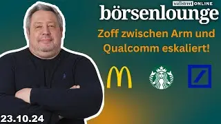 McDonalds | Vertiv | Deutsche Bank - Zoff zwischen Arm und Qualcomm eskaliert