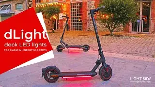 dLight - Deck LED Lights for Xiaomi & Ninebot scooters