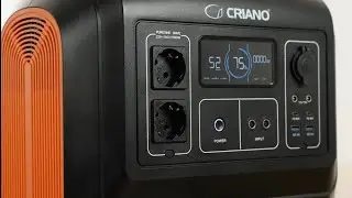 Generator solar 1800W CRIANO CNO-PS1800. Stație de alimentare cu acumulator LiFePO4.