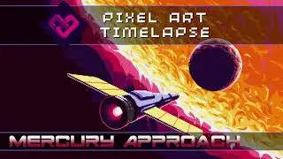 Pixel Art Timelapse: Mercury Approach