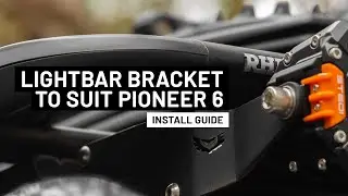 STEDI™ Light Bar Bracket to suit Rhino-Rack® Pioneer 6 | Install Guide