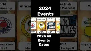 2024 Calendar #2024calendar #yt