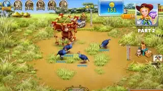 Farm Frenzy 3 Madagascar Lite - iPhone 14 Pro Max Gameplay Walkthrough Android Part 2 / iOS