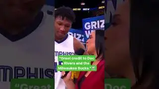 GG Jackson credits Doc Rivers and the Bucks for how they were able to beat them 😂😭