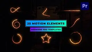 25 Free Motion Elements for Adobe Premiere Pro | Motion Graphics Templates |