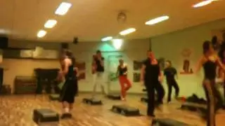 Chantal @ Fit For Free Steps Donderdag 12-1-2012
