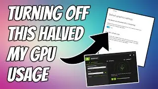 From 50% to 30% - Nvidia Broadcast + OBS High GPU Usage Fix!!!!