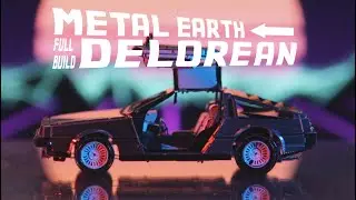 Metal Earth - Steel Model Kit DeLorean Full Build