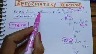Reformatsky Reaction | Organic Chemistry Tricks by Komali mam