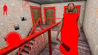 Granny Game Horror Escape Gameplay | Red Granny 😲😅 Ep 54