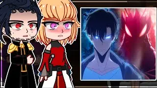 S-Rank Hunters Korea + Japanese React To Sung Jin Woo | SEASON 2 | Solo Leveling | GACHA REACT