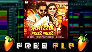 Kamariya Patre Patre | Pawan Singh | Bhojpuri Remix | Dj Vikash | Free FLP | FL Studio