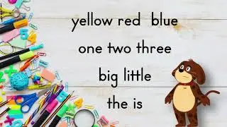 Beginning Sight Words part 1