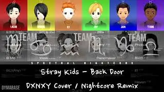 🔴 Nightcore - Back Door by Stray Kids (SKZ) | DXNXY | Spectral Nightcore