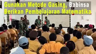 Gunakan Metode Gasing, Babinsa Koramil 1702-01/Wamena Berikan Pembelajaran Matematika