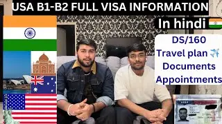 USA Tourist Visa (B1/B2) - Full Guide 2025 | Requirements, Process & Interview Tips!