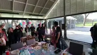 Gender reveal Chantelle and Luis 18.7.2020