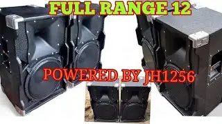 SPEAKER  ASSEMBLY  FULL RANGE  12 POWERED  BY JH1256,  AND TOSUNRA  P9500s POWER AMP