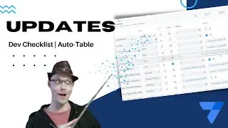 Updates to the Dev Checklist Auto-Table
