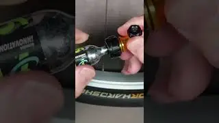 Bike Tire (tyre) CO2 Inflator: How to use. 