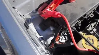 How to jumpstart a car battery alone