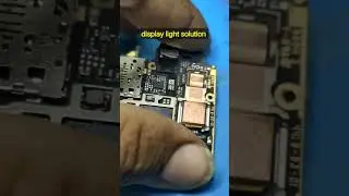 redmi 6 pro display light jumper | 2 line missing