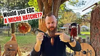 Could you every day carry a hatchet? #axe #axethrowing #defense #vikings