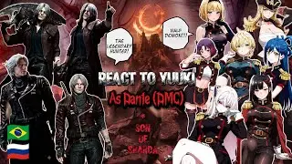 🇺🇸🇧🇷🇷🇺 Mato Seihei No Slave React To Yuuki As Dante(DMC) |Full Reaction| |Devil May Cry|-Gacha React