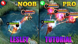 LESLEY TUTORIAL | MASTER LESLEY IN JUST 14 MINUTES | LESLEY UNLI CRIT | BUILD, COMBO AND MORE | MLBB