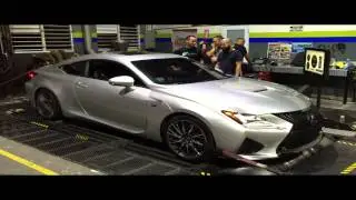 Lexus RC F @ The Dyno