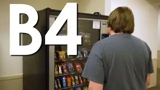 B4  - the vending machine - a 1 minute short film - MY FIRST FILM...EVER!!!