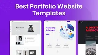 Best Portfolio Website Templates To Create Portfolio Website