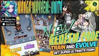 Manga Mayhem: Unity New Weekly Gift Code 🎁 #1 Anime Warriors Clash Anime Card RPG Game! android/iOS