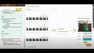 AI IS A HOOT, POSE DETECTION - Train an AI model using your webcam!