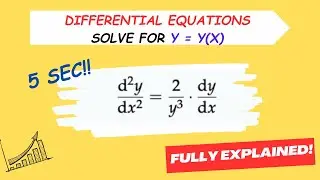 Solving a Nonlinear Second-Order Differential Equation Without Finding the Explicit Solution