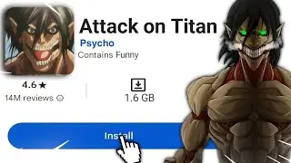 I Played Every *Attack on Titan Games* on Playstore🤩